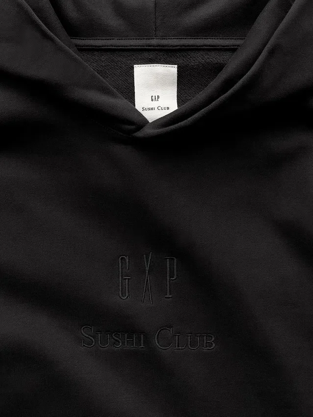 Gap × Sushi Club Heavyweight Logo Hoodie