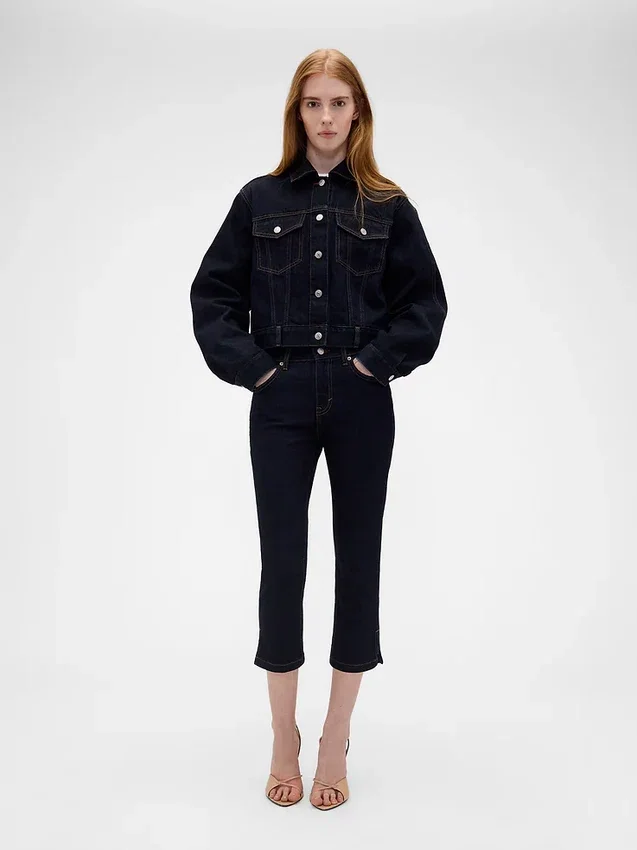 Gap × Victoria Beckham Low Rise Capri Jeans