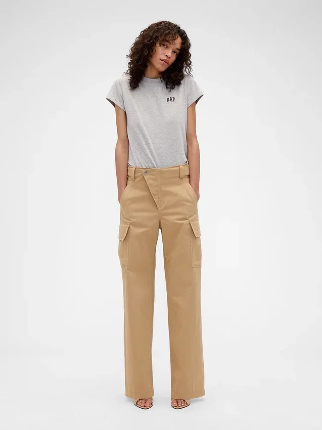 Gap × Victoria Beckham Organic Cotton Logo T-Shirt