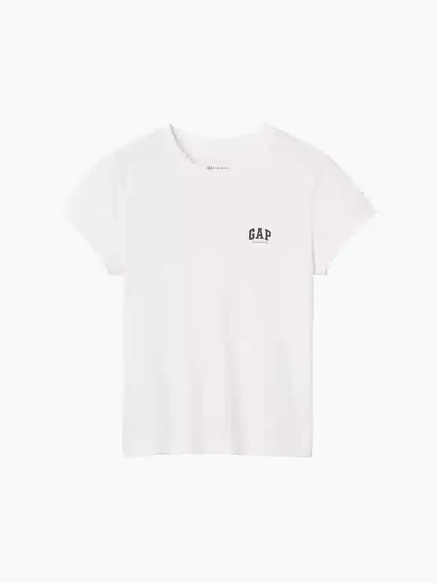 Gap × Victoria Beckham Organic Cotton Logo T-Shirt