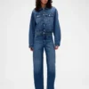 Gap × Victoria Beckham Relaxed Crop Denim Jacket
