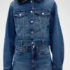 Gap × Victoria Beckham Relaxed Crop Denim Jacket