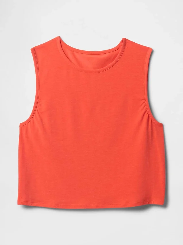Gapfit Breathe Crop Muscle Tank Top