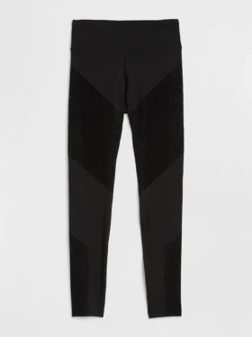Gapfit High Rise Textured Stripe Leggings in Sculpt Compression