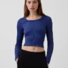 Gapfit Seamless Rib Crop Top