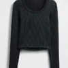 Gapfit Seamless Rib Crop Top