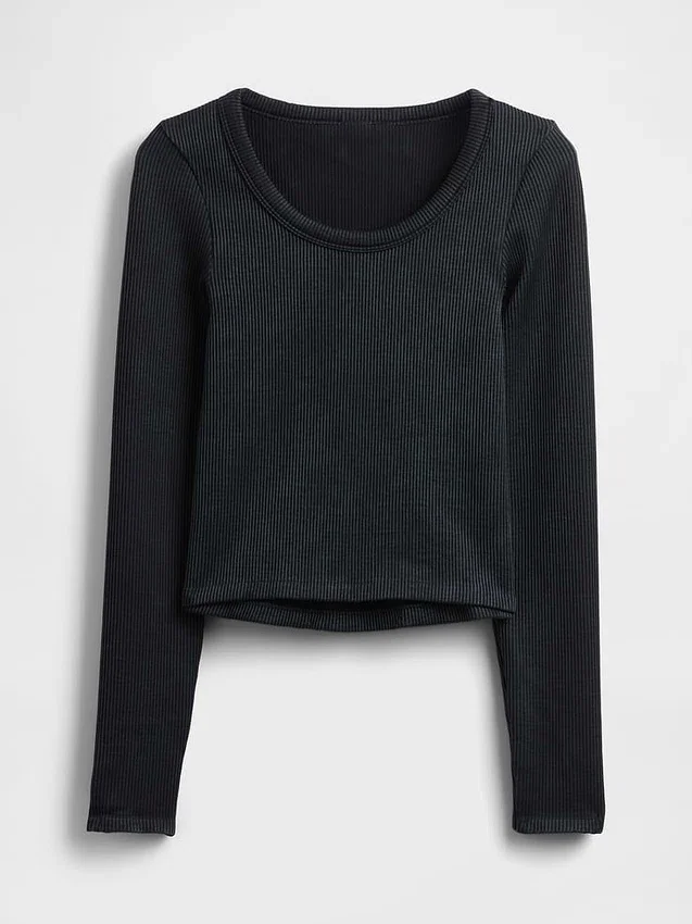 Gapfit Seamless Rib Crop Top