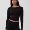 Gapfit Smooth Boatneck T-Shirt