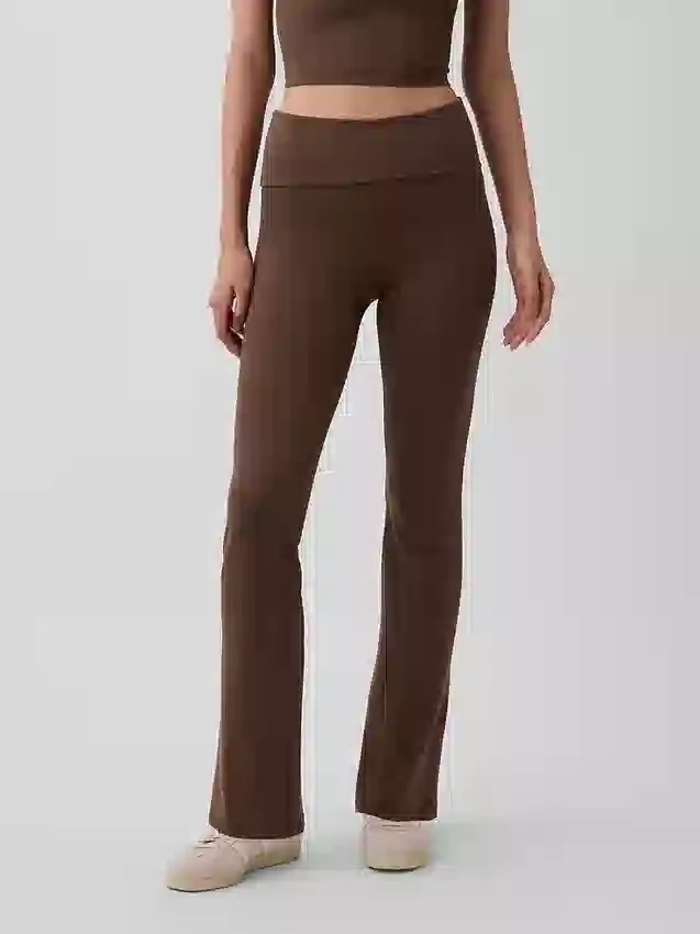Gapfit Smooth Foldover Mini Flare Leggings