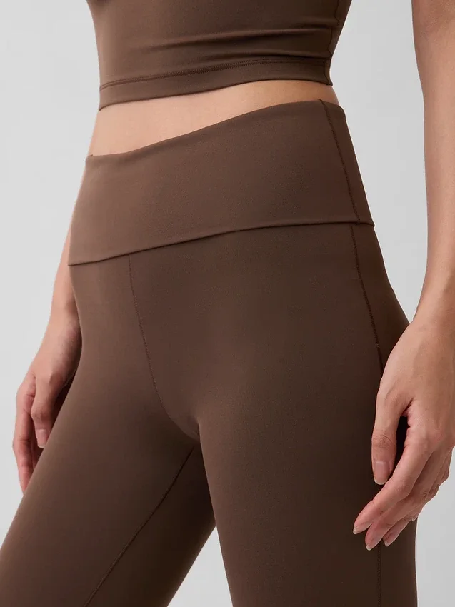 Gapfit Smooth Foldover Mini Flare Leggings