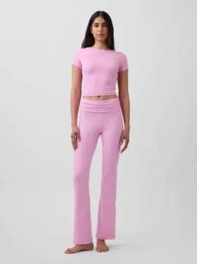 Gapfit Smooth Reversible Wrap Crop Top