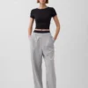 Gapfit Smooth Reversible Wrap Crop Top