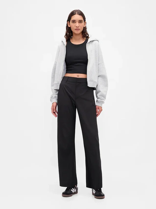 Gapfit Tech High Rise Barrel Trousers