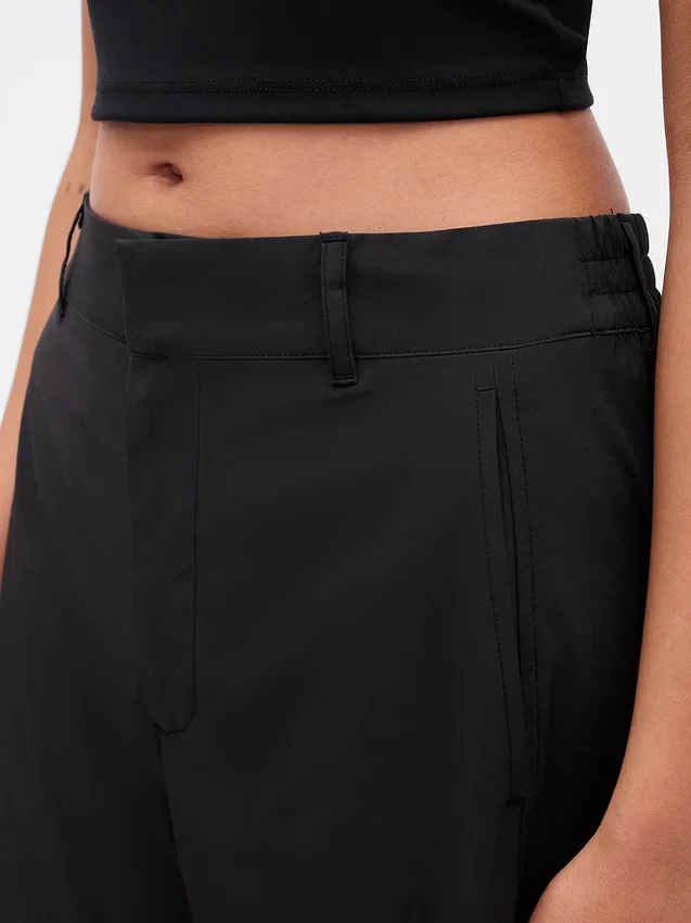 Gapfit Tech High Rise Barrel Trousers