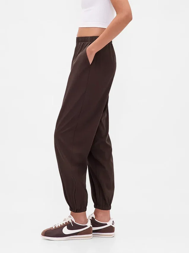 Gapfit Tech High Rise Zip-Hem Joggers
