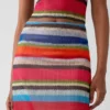 Gapstudio Happy Stripe Sheer Maxi Skirt