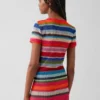 Gapstudio Happy Stripe Sheer T-Shirt