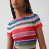 Gapstudio Happy Stripe Sheer T-Shirt