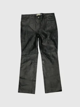 Gapvintage Womens 90S Leather Pants - 16