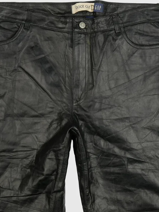 Gapvintage Womens 90S Leather Pants - 16