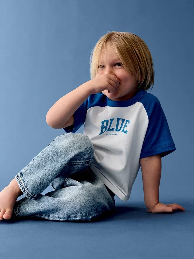 Get Blue Baby & Toddler Raglan T-Shirt