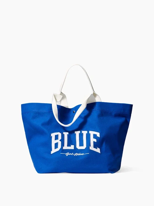 Get Blue Canvas Tote Bag