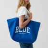 Get Blue Canvas Tote Bag