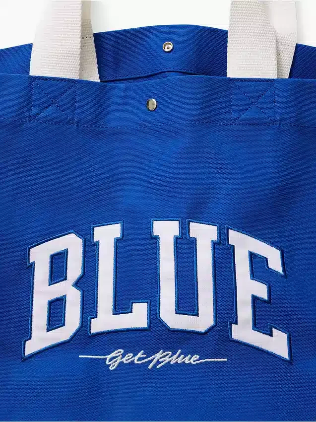 Get Blue Canvas Tote Bag