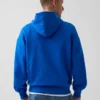 Get Blue Heavyweight French Terry Logo Hoodie
