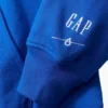 Get Blue Heavyweight French Terry Logo Hoodie