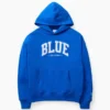 Get Blue Heavyweight French Terry Logo Hoodie