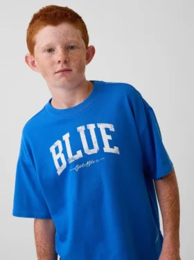 Get Blue Kids Relaxed Logo T-Shirt