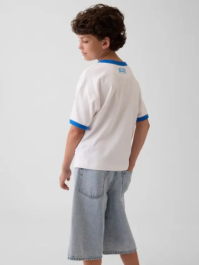 Get Blue Kids Relaxed Logo T-Shirt