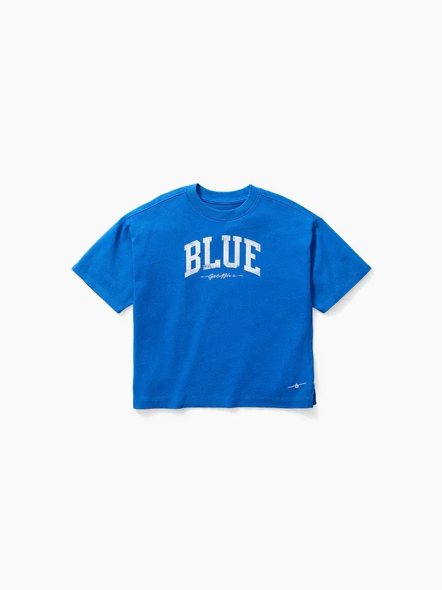 Get Blue Kids Relaxed Logo T-Shirt
