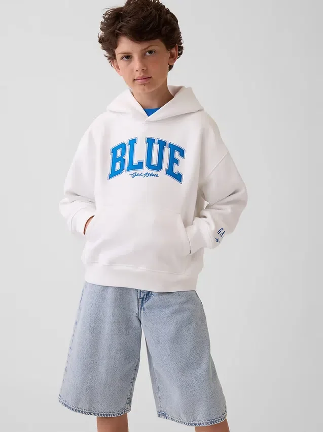 Get Blue Kids Vintagesoft Relaxed Hoodie