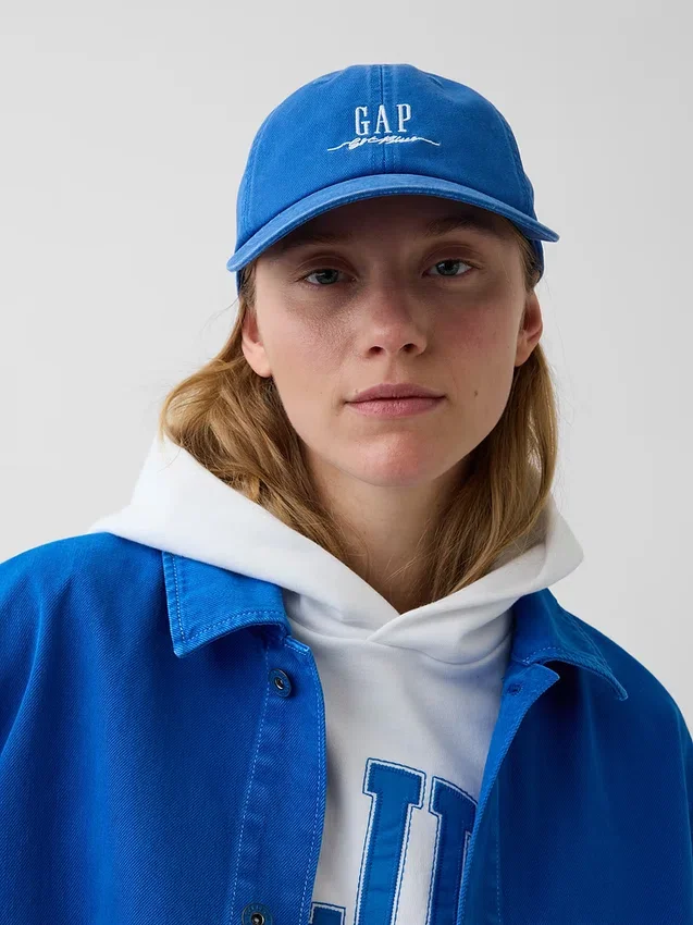Get Blue Logo Baseball Hat