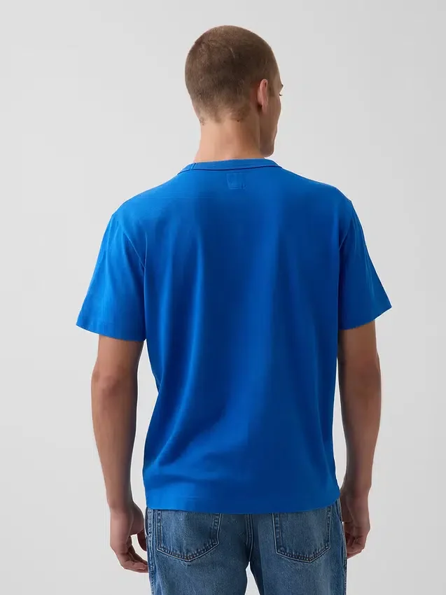 Get Blue Relaxed Logo T-Shirt
