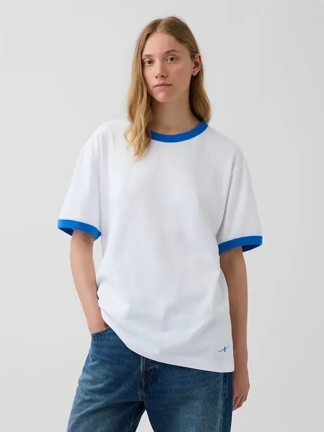 Get Blue Relaxed Logo T-Shirt