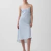 Gingham Midi Slip Dress