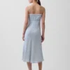 Gingham Midi Slip Dress