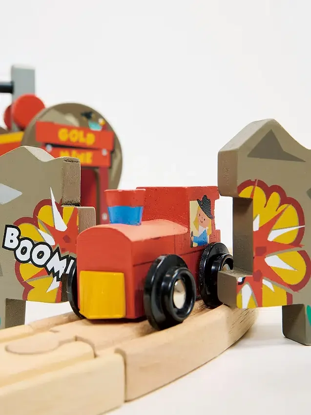 Gold Mine Train Set