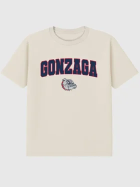 Gonzaga University Arch Logo Dark Graphic T-Shirt