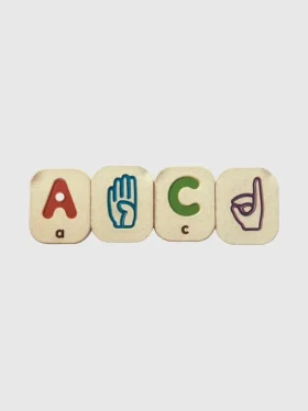 Hand Sign Alphabet Language Learning Set