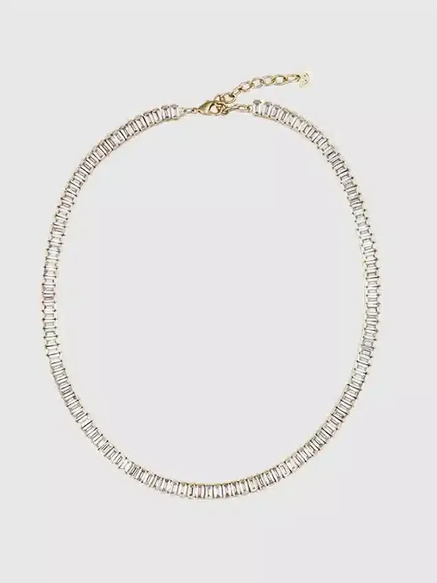 Hart Baguette Tennis Necklace