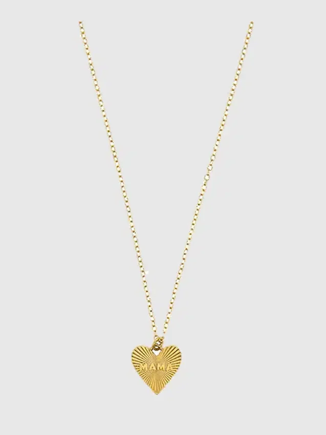 Hart Dainty Heart Mama Necklace