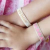 Hart Mini and Me Gold Mama and Pink Hearts