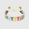 Hart Rainbow Gratitude Beaded Bracelet