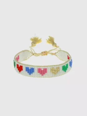 Hart Rainbow Hearts Bracelet