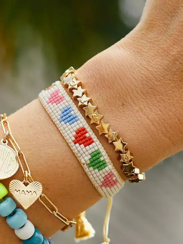 Hart Rainbow Hearts Bracelet