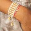 Hart White and Gold Mama Bracelet